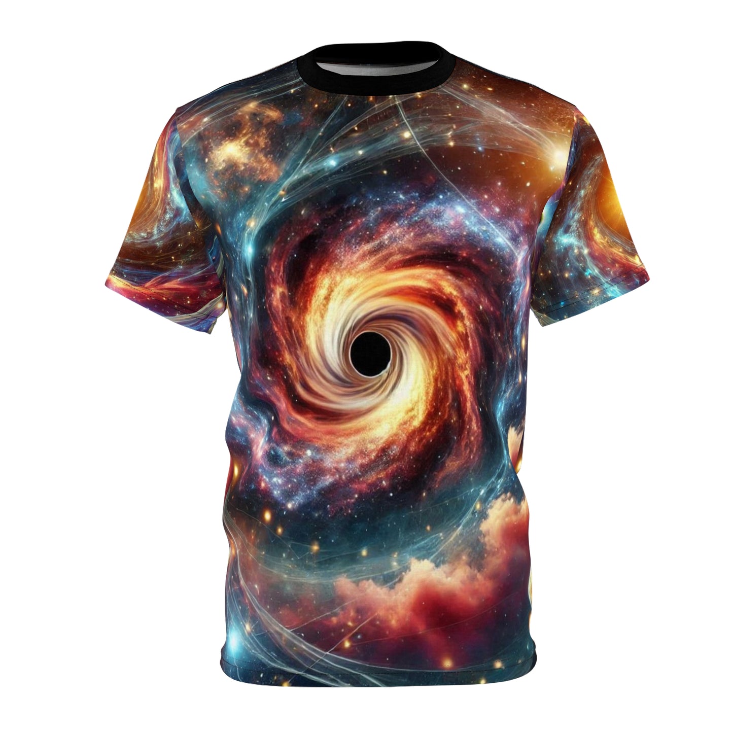 Black Hole T-Shirt, Outer Space Tee, Astronomy Shirt, Galaxy Graphic Top, Celestial Unisex Shirt