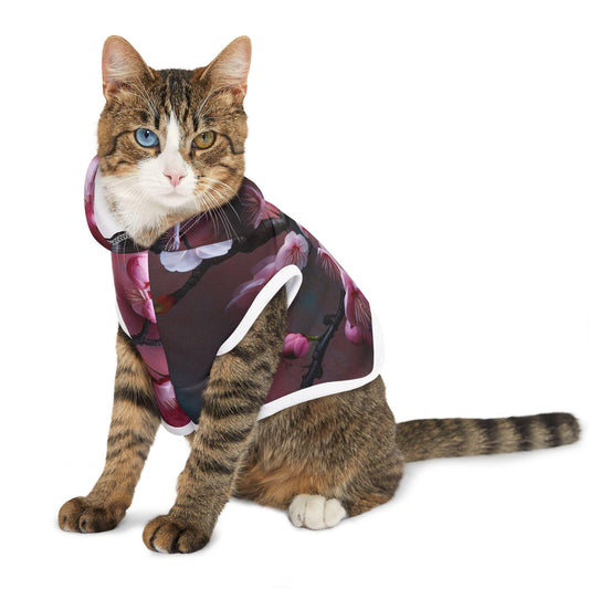 Cherry blossom Pet Hoodie