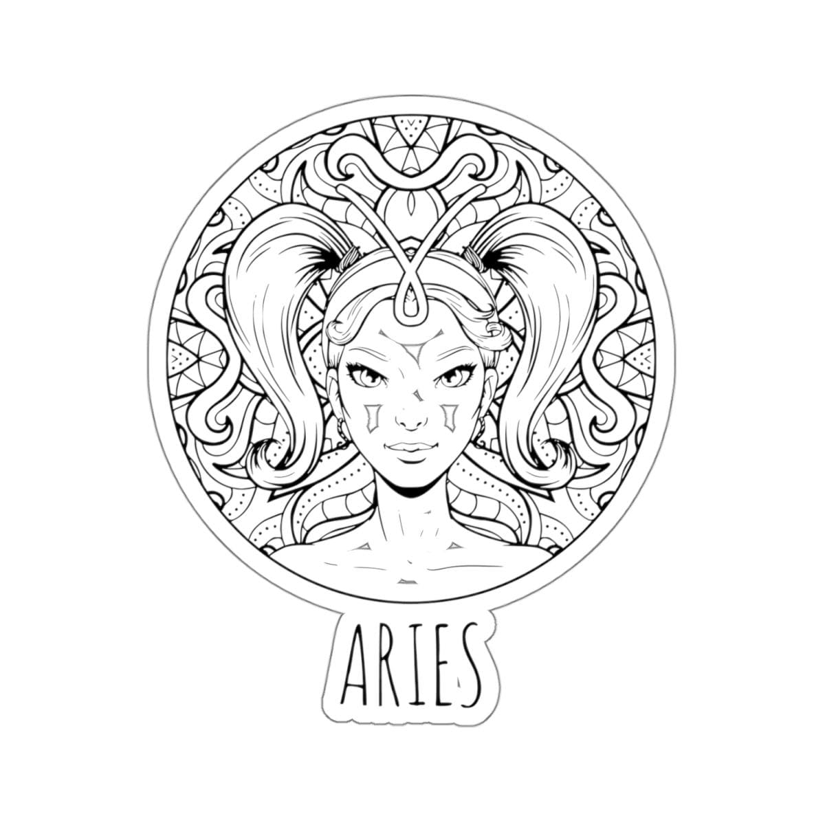 Aries Kiss-Cut Stickers