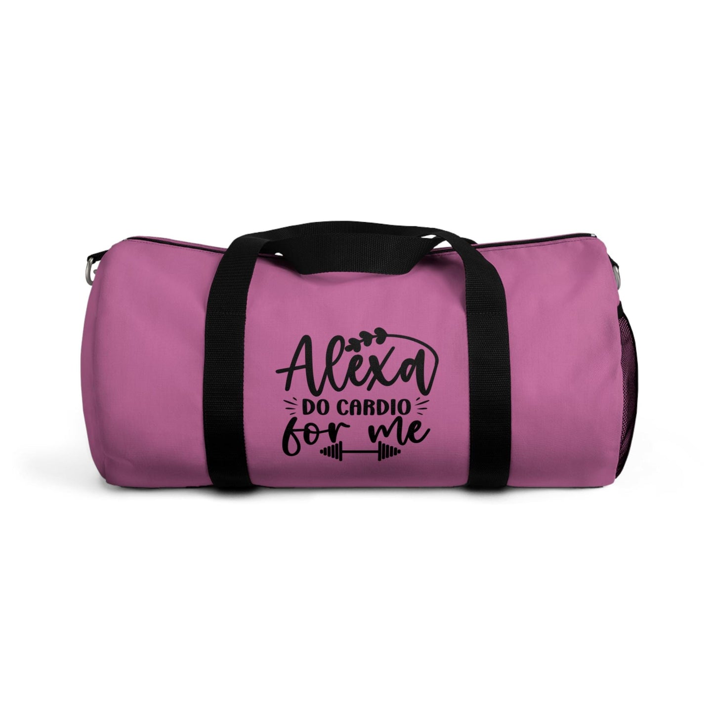 Funny Alexa Do Cardio For Me Duffel Bag, Gym Workout Bag, Fitness Tote, Exercise Bag, Personalized Gym Gear