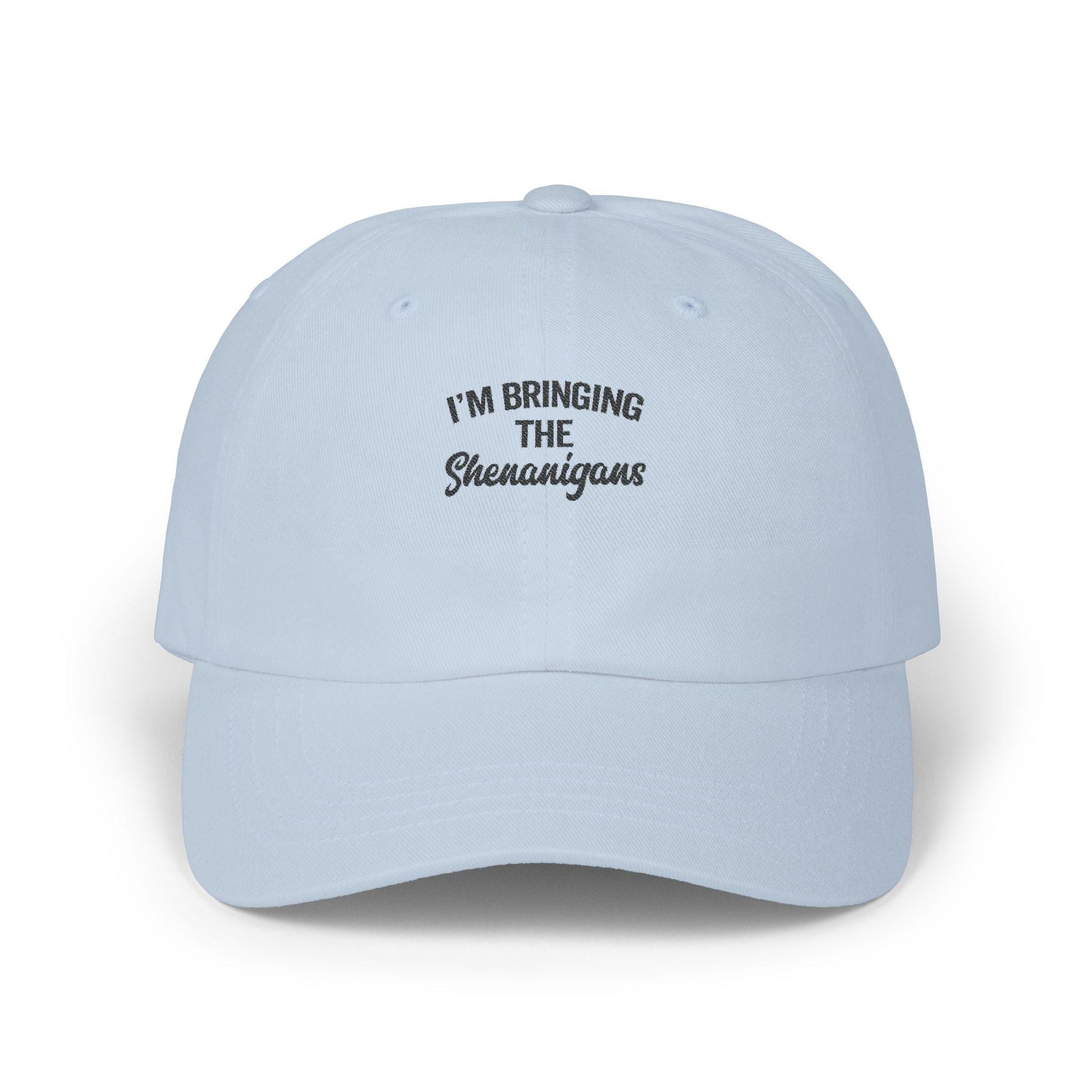 Shenanigans Enthusiasts - Funny Baseball Hat, Retro Style Dad Hat, Vintage Cap, Hipster Dad Cap, Distressed