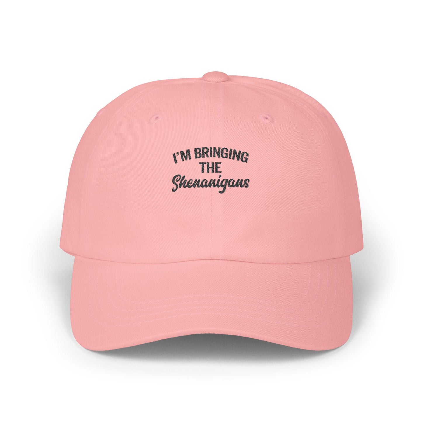 Shenanigans Enthusiasts - Funny Baseball Hat, Retro Style Dad Hat, Vintage Cap, Hipster Dad Cap, Distressed