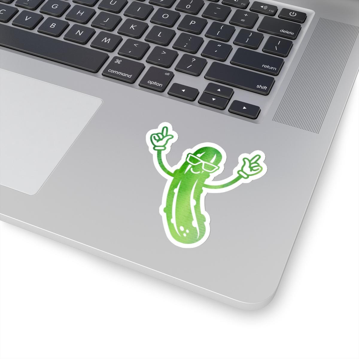 Dill Pickle Stickers, Foodie Sticker, Cute Pickle Decal, Laptop Decal, Water Bottle Sticker, Vinyl Sticker, Planner Sticker