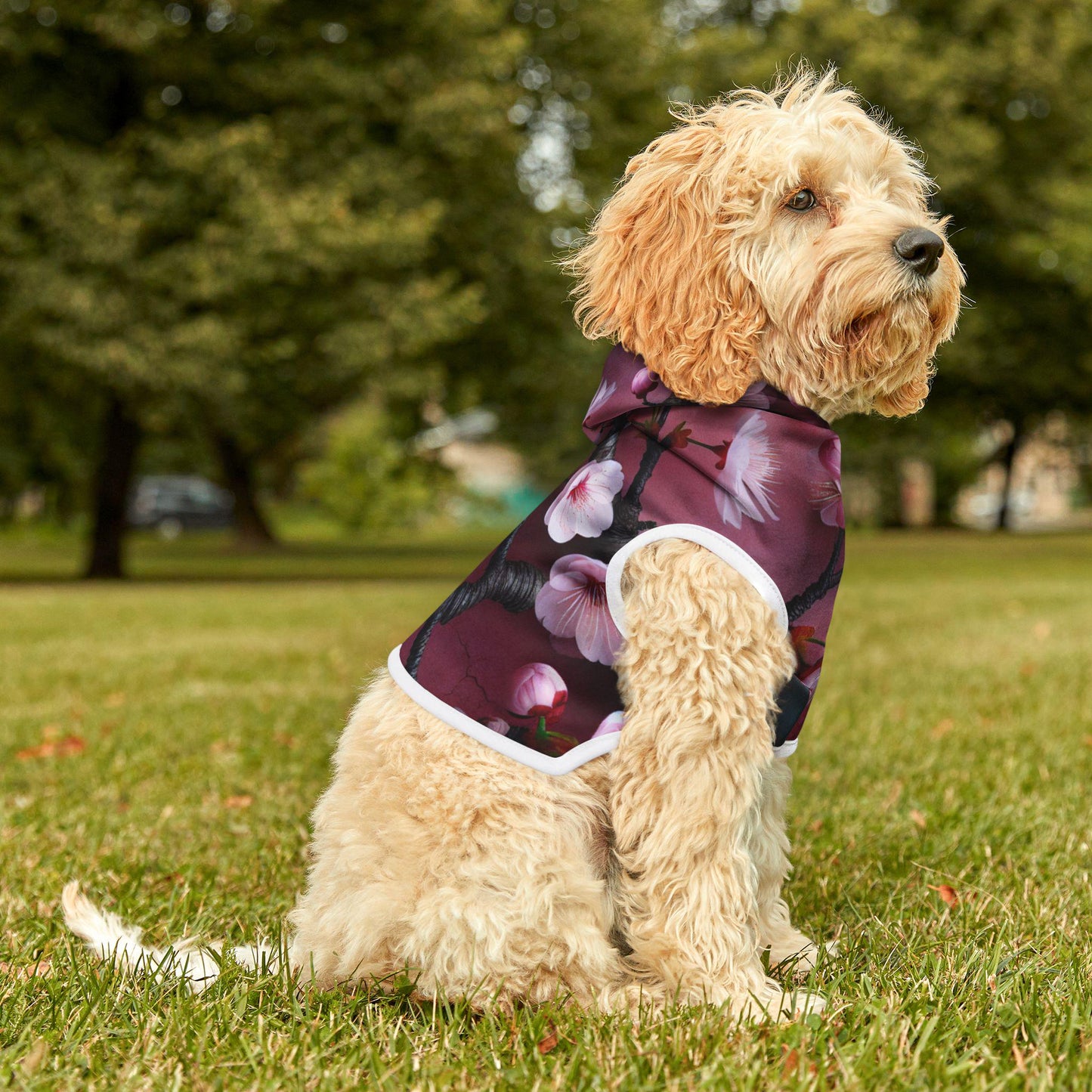 Cherry blossom Pet Hoodie