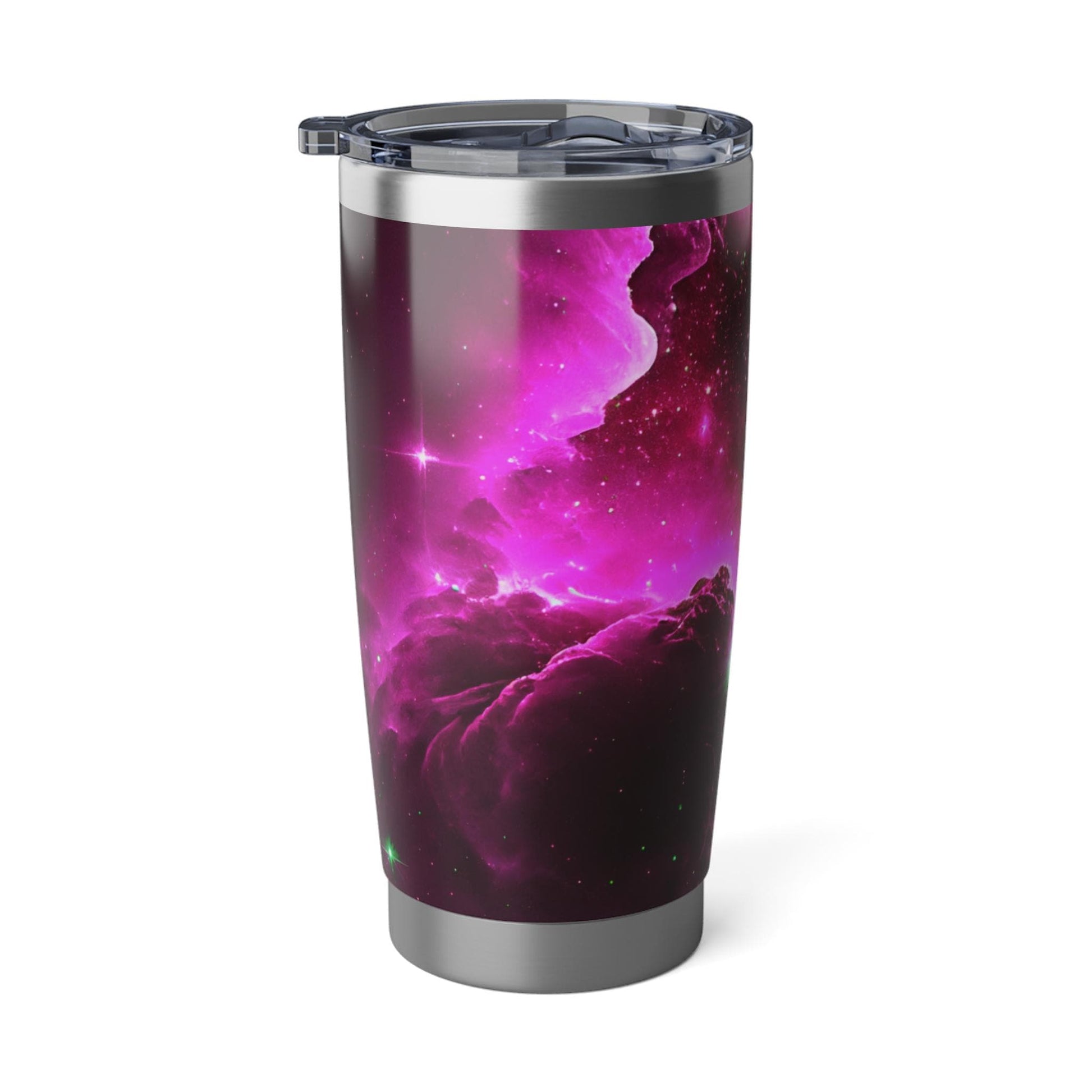 Tumbler Cup Pink Galaxy, Portable Drinkware, Travel Mug, Coffee Cup, Tea Tumbler, Gift for Wanderlust, Galaxy Lover, Pink Theme, Outdoor