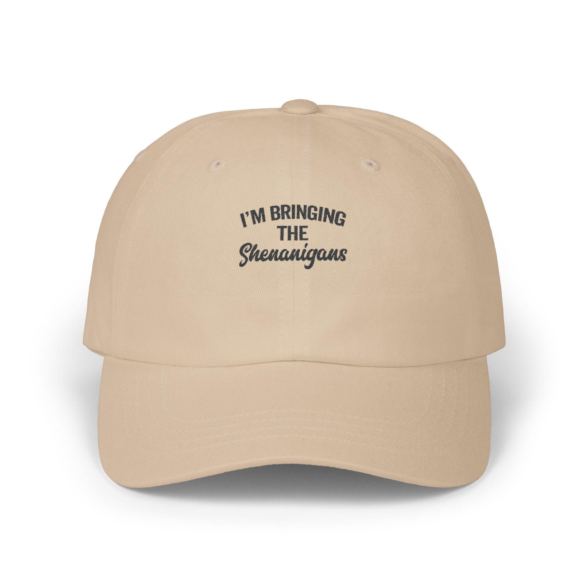 Shenanigans Enthusiasts - Funny Baseball Hat, Retro Style Dad Hat, Vintage Cap, Hipster Dad Cap, Distressed