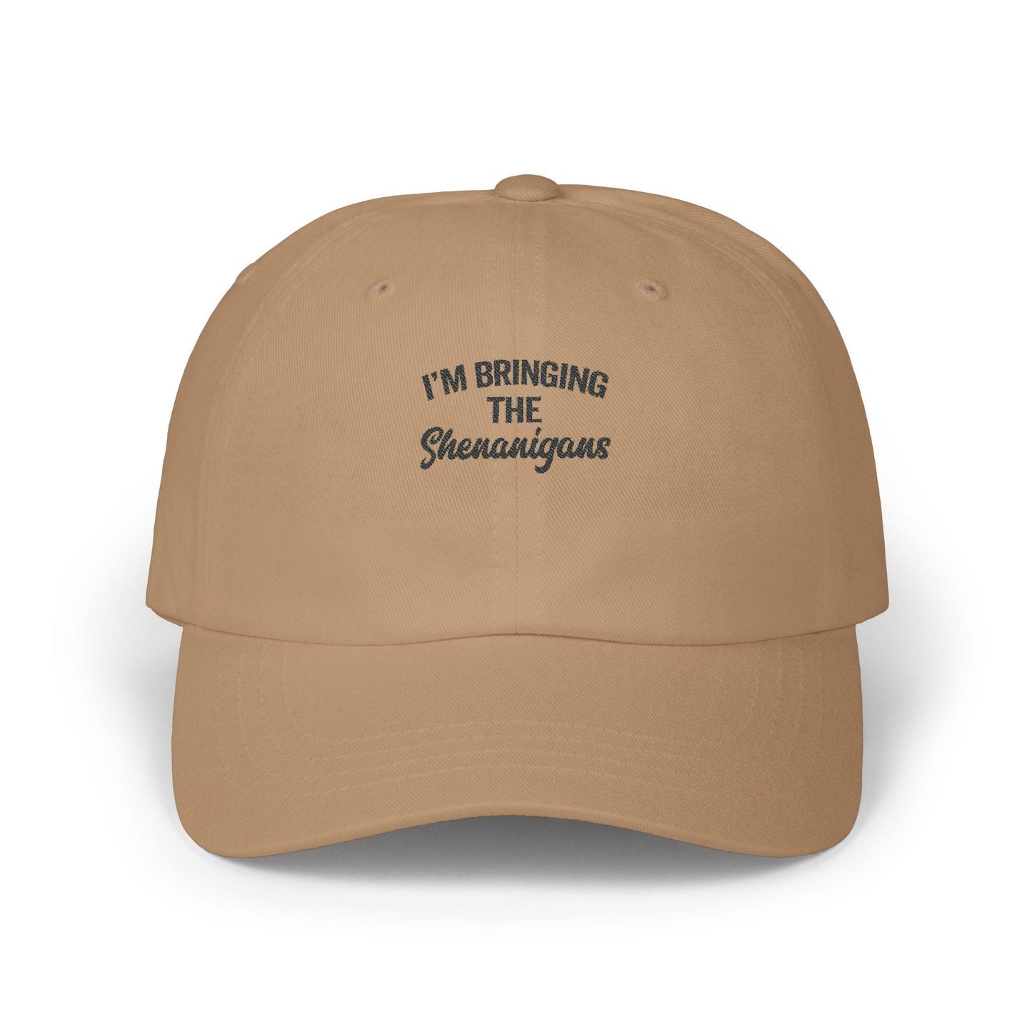 Shenanigans Enthusiasts - Funny Baseball Hat, Retro Style Dad Hat, Vintage Cap, Hipster Dad Cap, Distressed