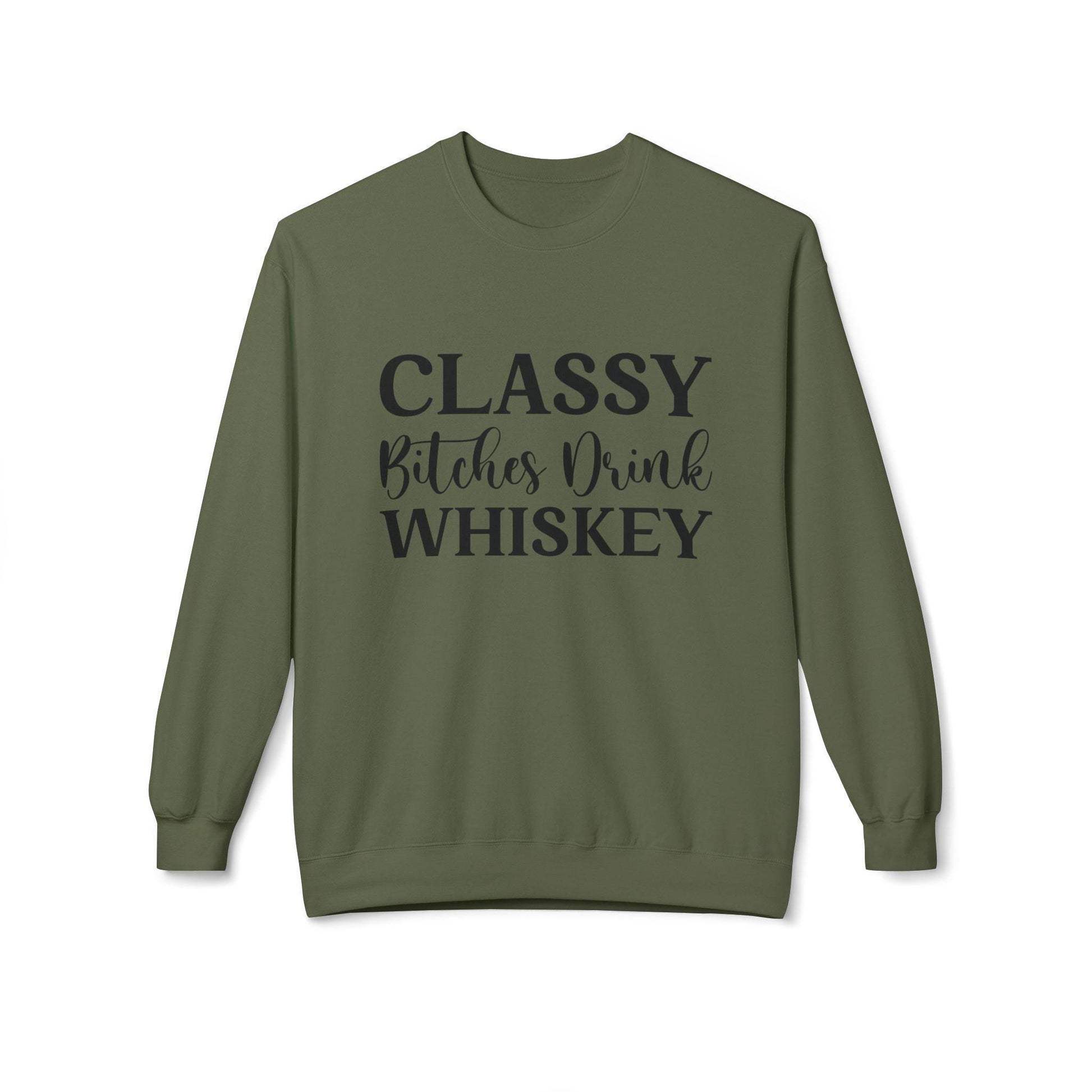 Classy Bitches Drink Sweatshirt, Funny Cocktail Crewneck, Classy Babes Alcohol Jumper, Drinking Party Top, Adult Humor Sweatshirt, Unisex