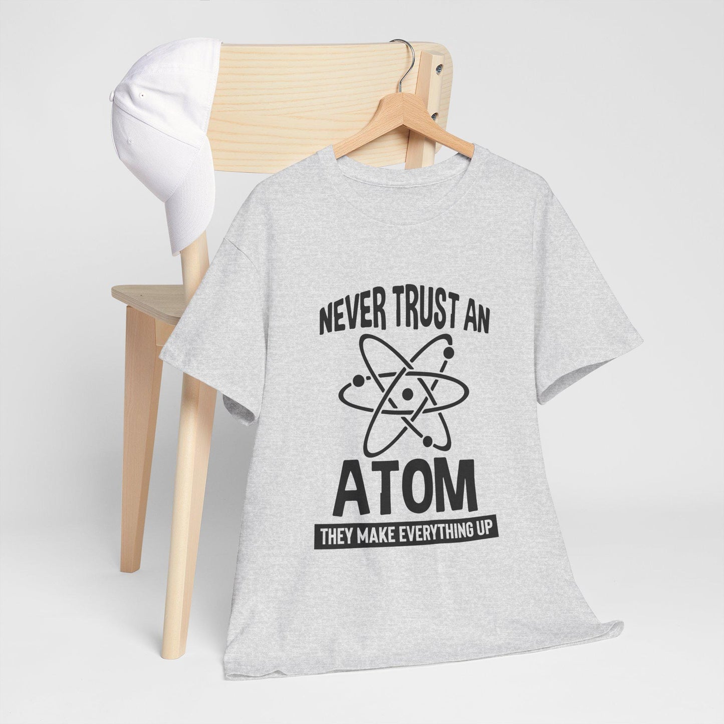 Funny Atom Joke T-Shirt, Science Pun Tee, Chemistry Shirt, Nerdy Physics Gift, Unisex Top