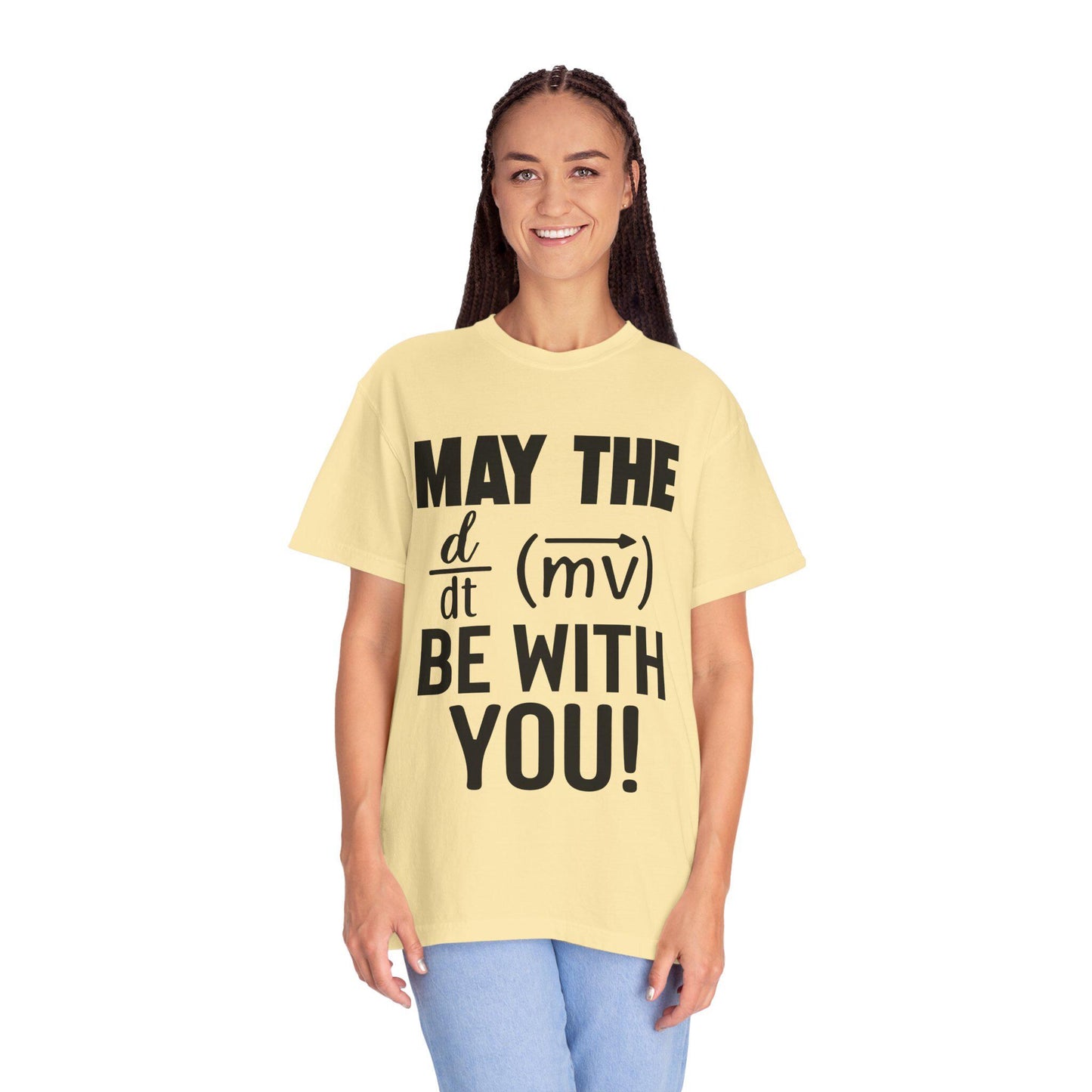 Unisex T-shirt, Science Pun Shirt, Galaxy Tee, May The Force Be With You, Star Wars Fan Gift, Geeky Clothing